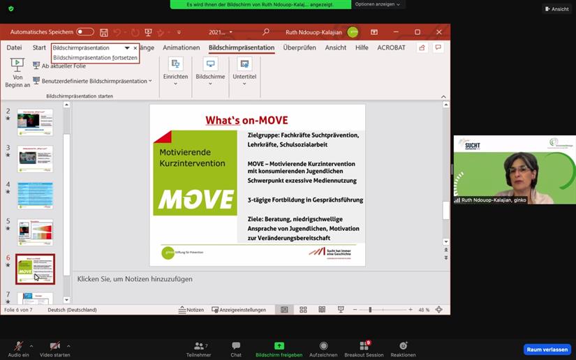 Screenshot aus Projektbox 5 Screenshot aus Projektbox 5